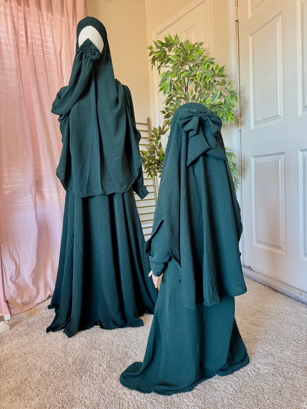 Khimar Set-Forest Green  image 7