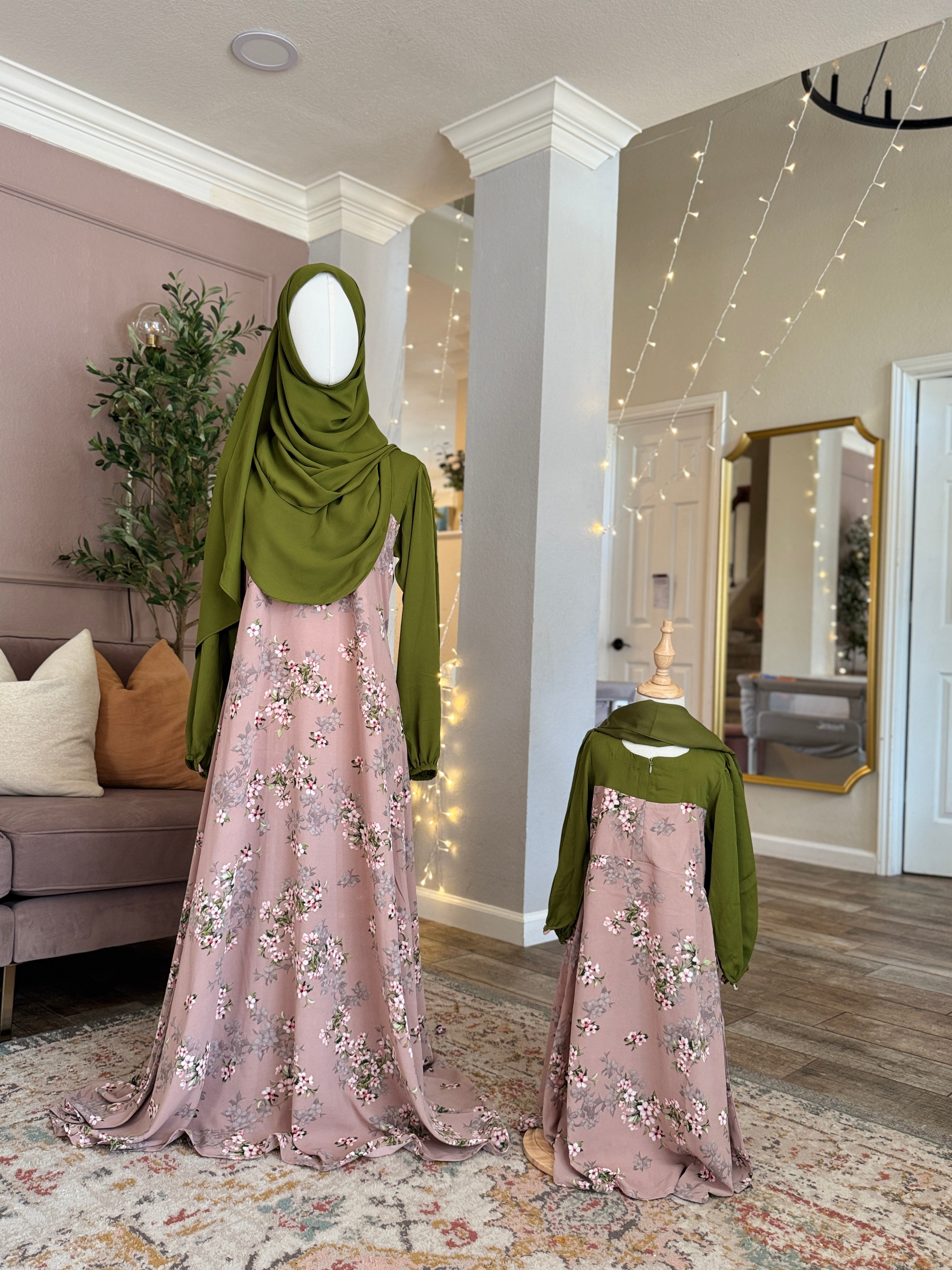 Fern Duet Dress and Hijab Set image 0