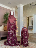 Mulberry Duet Dress and Hijab Set image 0