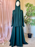 Khimar Set-Forest Green  image 4