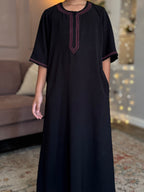 Men & Boys Thoub-Black