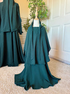 Khimar Set-Forest Green  image 3