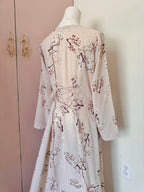 Creamy Cherry Blossom- Georgette