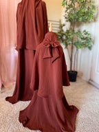Khimar Set-Terracotta image 3