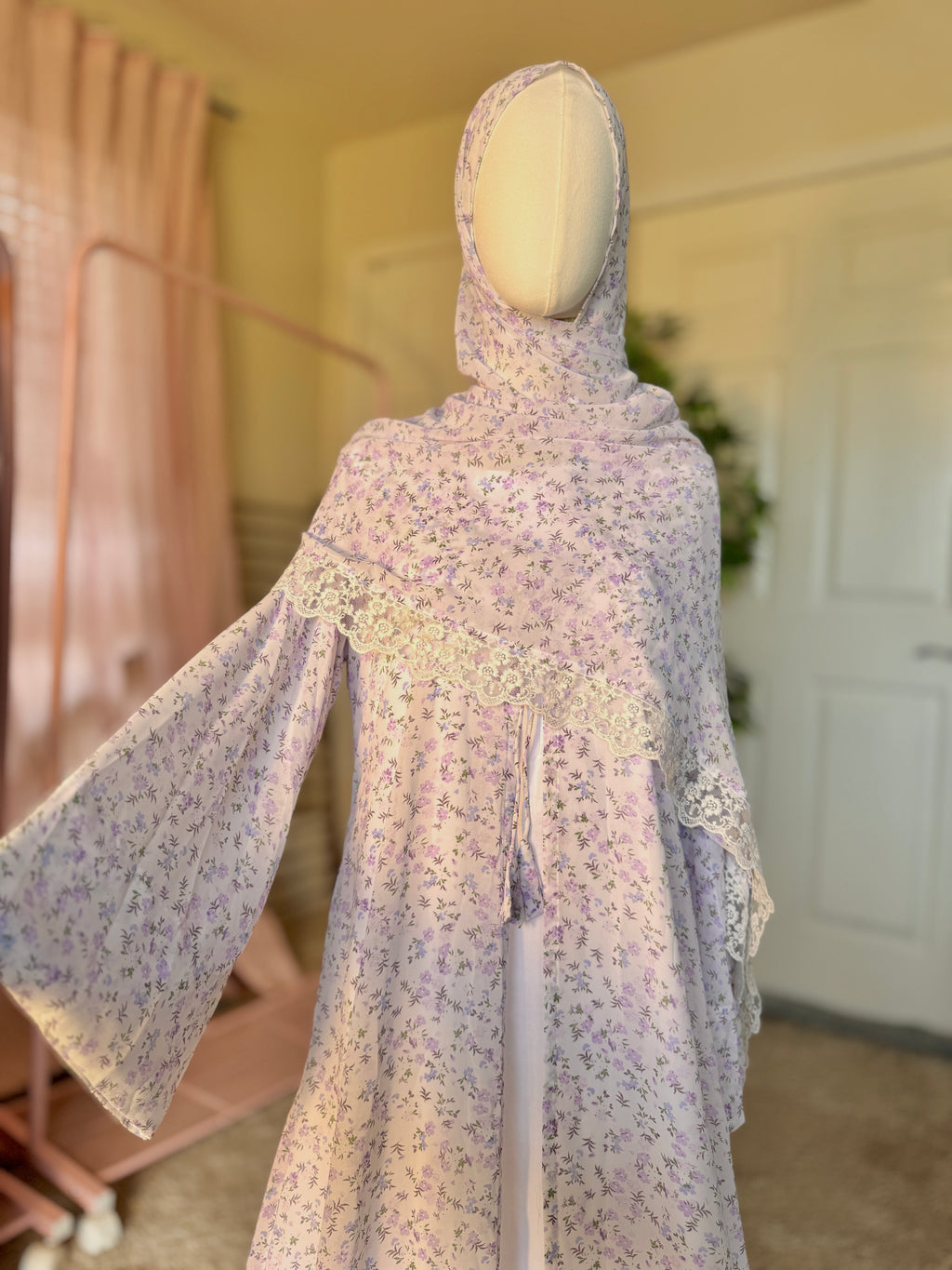 Lavender Wildflower Lace Set  image 2