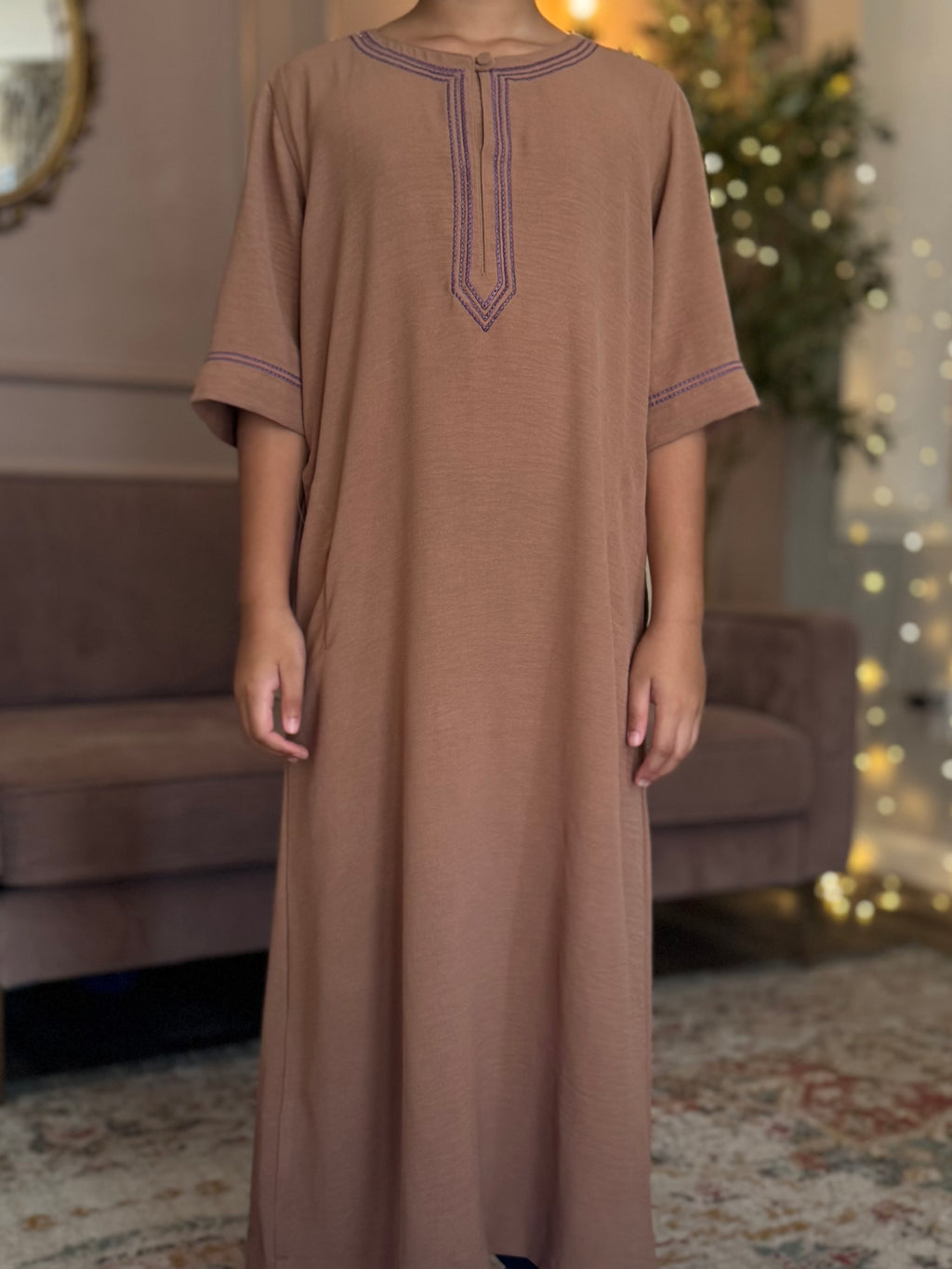 Men & Boys Thoub-Tan