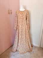 Golden Botanical— Georgette Floral