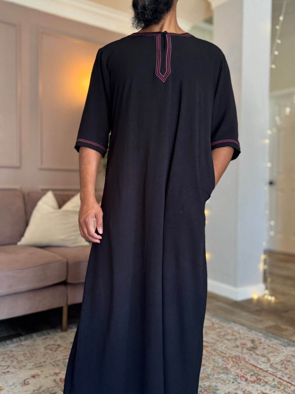 Men & Boys Thoub-Black