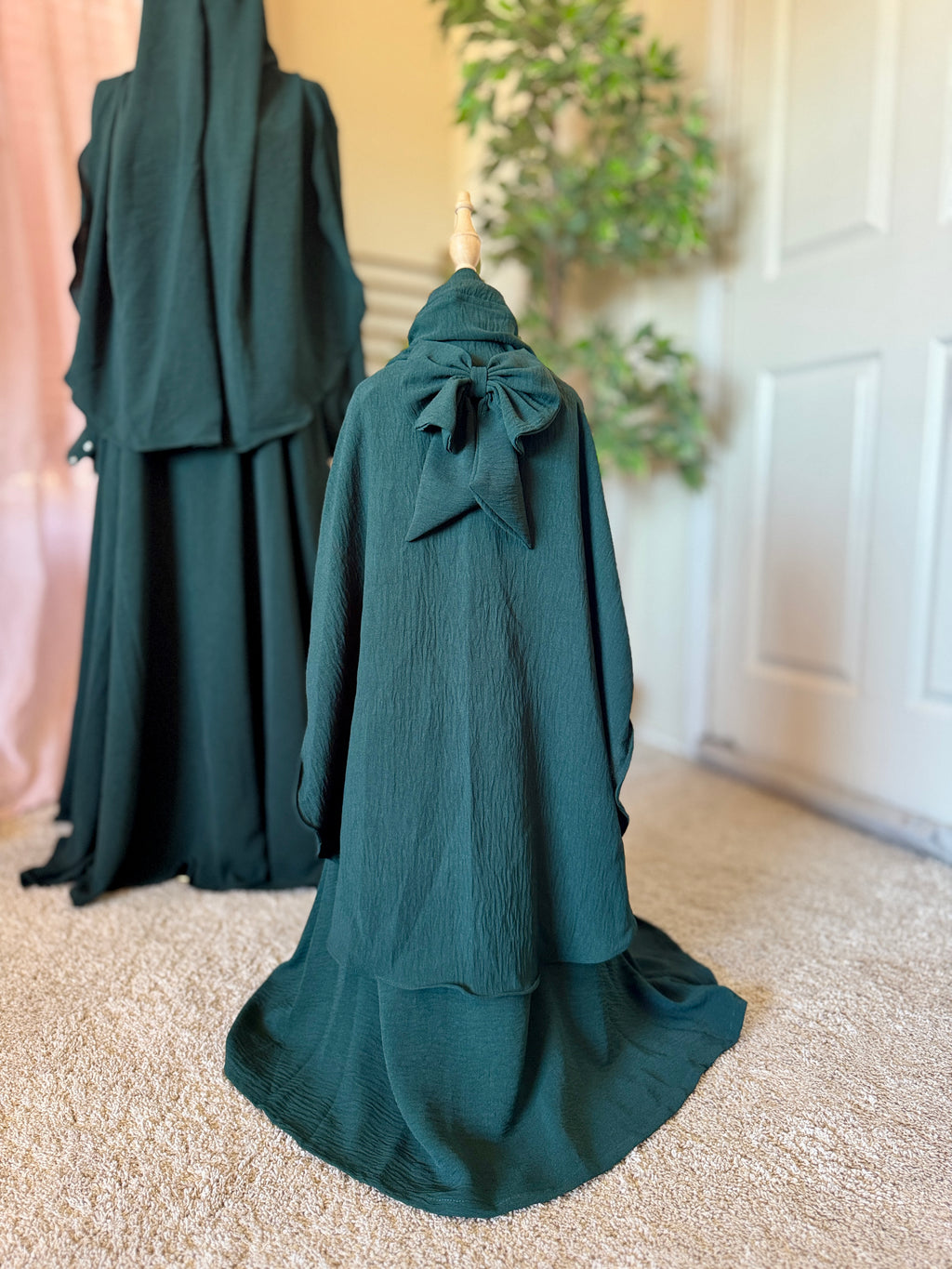Khimar Set-Forest Green  image 2