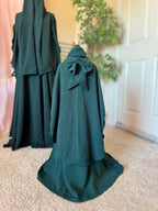 Khimar Set-Forest Green  image 2