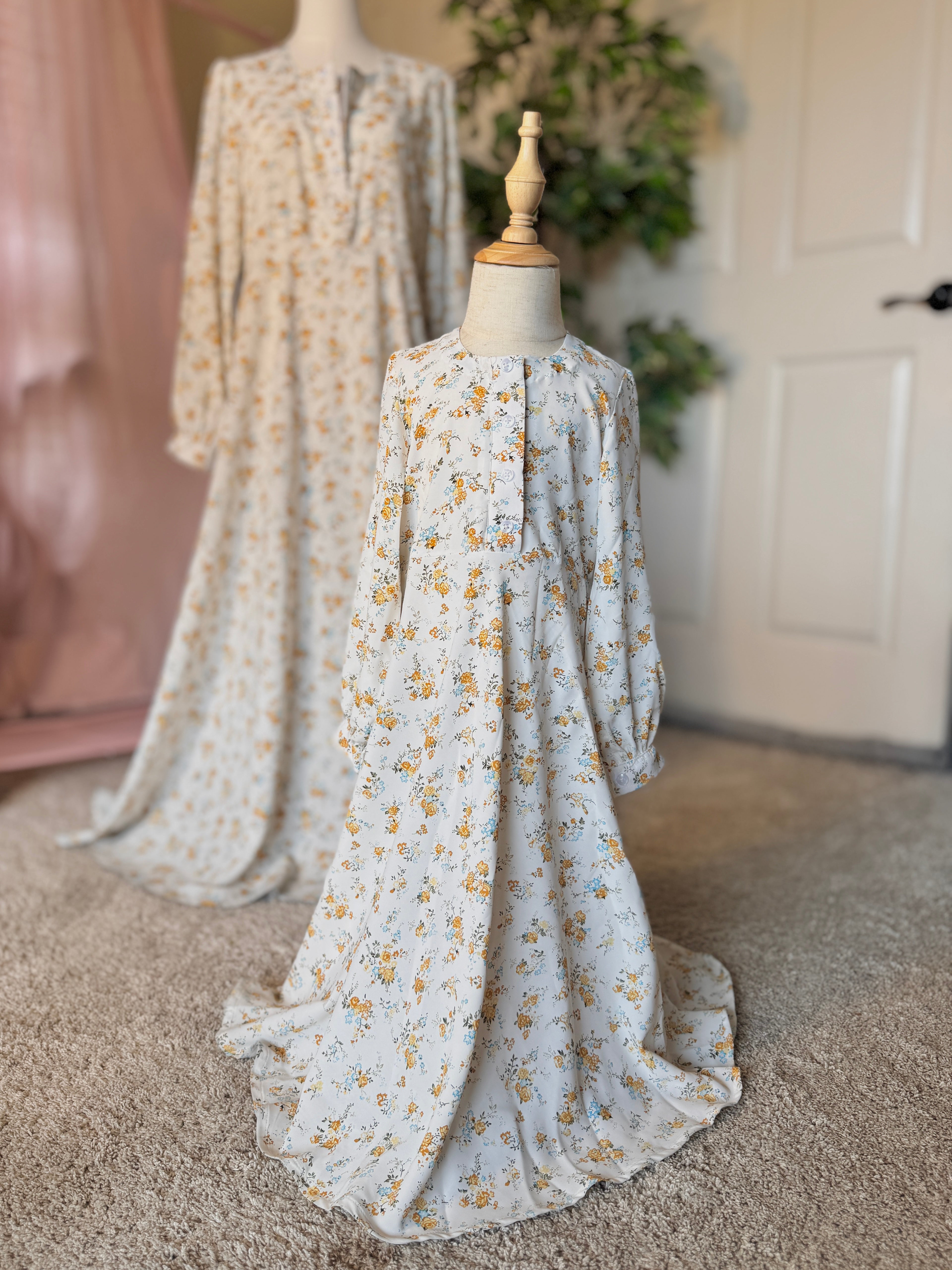 Marigold Georgette Dress image 5