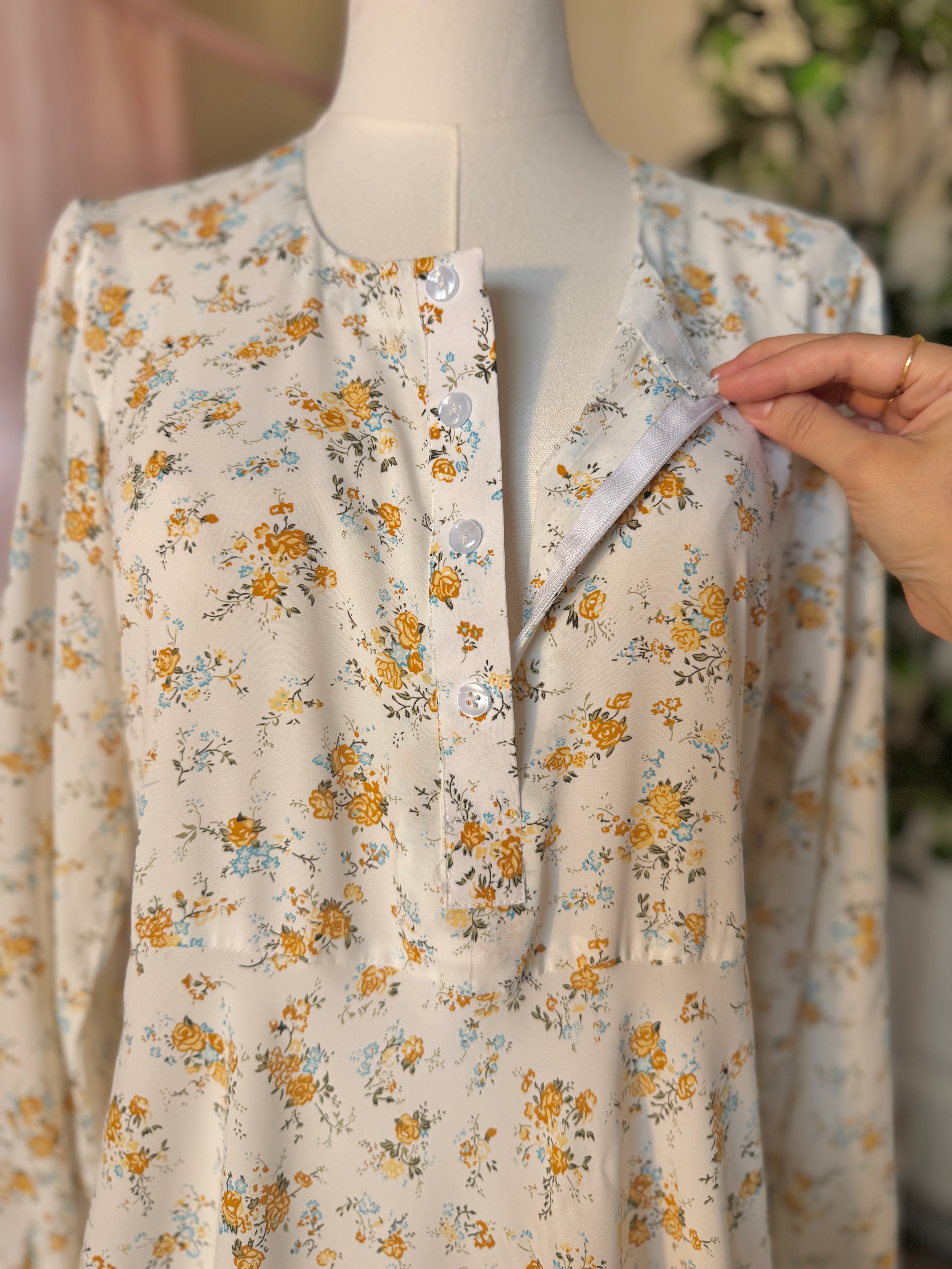 Marigold Georgette Dress image 3